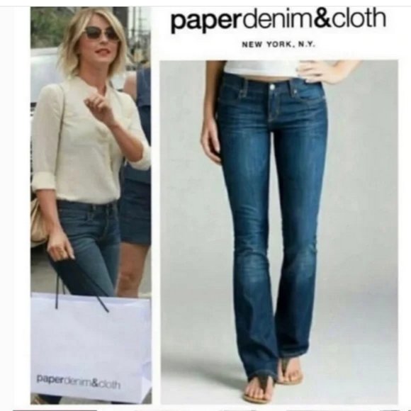 Paper Denim & Cloth Denim - Paper Denim and Cloth "Sienna Fit" dark wash jeans size 2